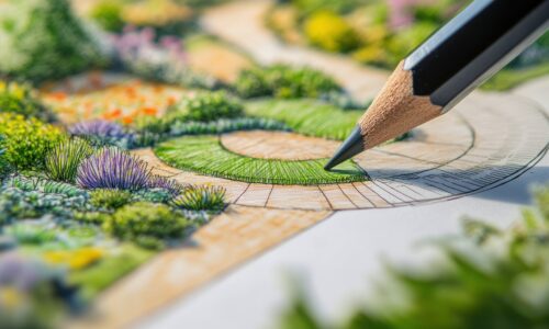 Gestaltungsideen für strukturierte Gartenflächen