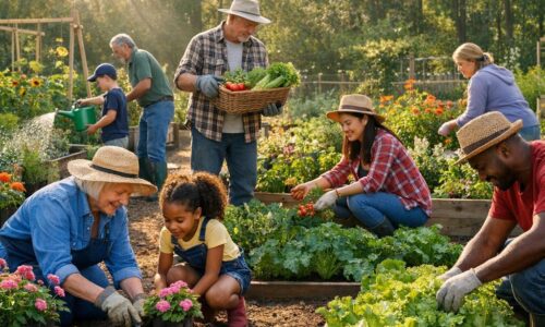 Körperliche Gesundheit durch Gartenarbeit