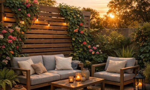 Mehr Privatsphäre im Garten: Sichtschutz kreativ umgesetzt